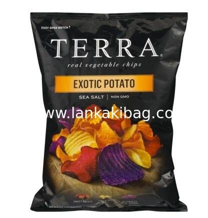 Customized Full Printing PET Coffee Zipper Plastic Packaging Bag