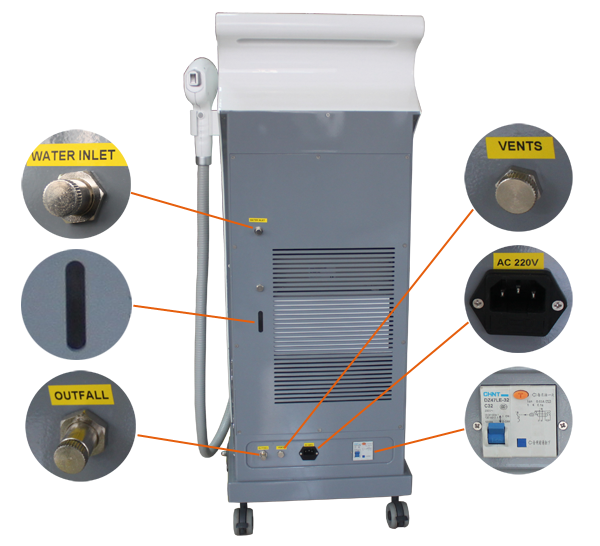 Diode Laser Hair Removal MachineNBWLII