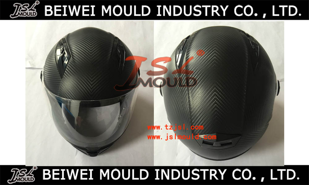 Flip up helmet plastic mold maker