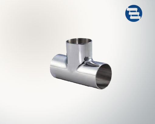 DIN 3A BPE SMS IDF Hygienic Stainless Steel Weld Equal Tee