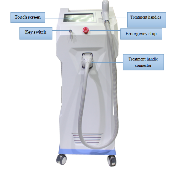 Vertical Diode Laser Hair Removal MachineNBWL131