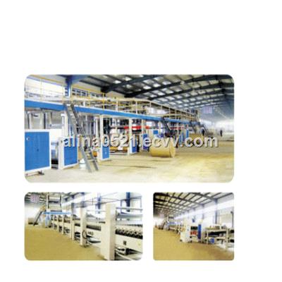 corrugated cardboardcarton making machine