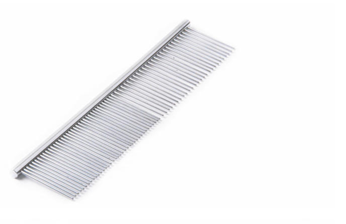pet comb Stainless steel pet grooming comb dog cat
