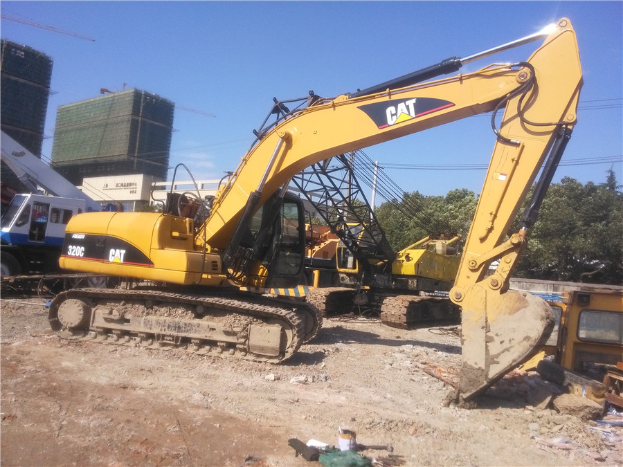 used cat 320c crawler excavator