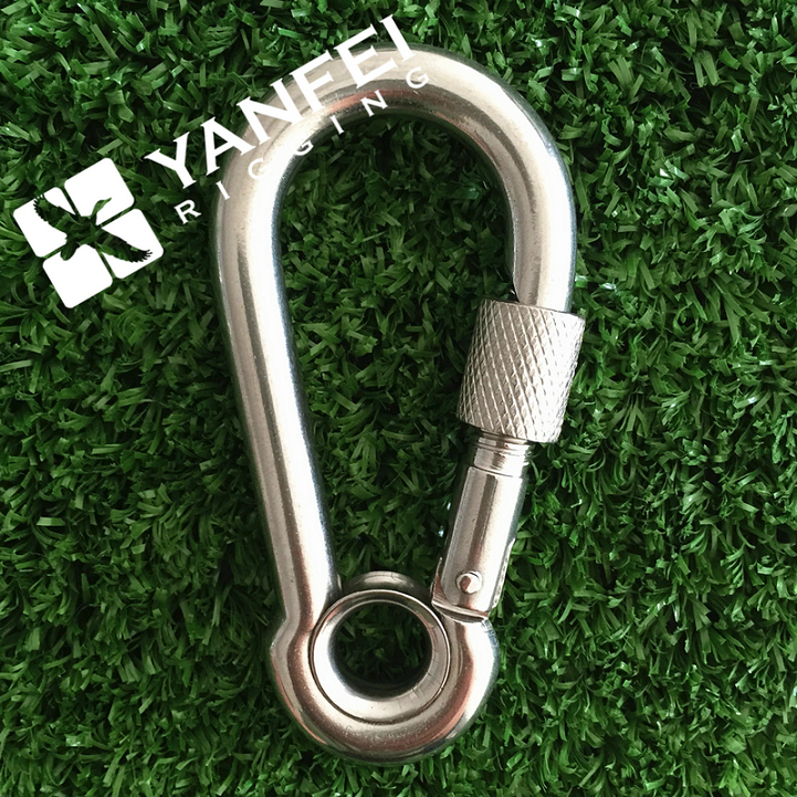 Hardware products Stainless Steel Carbine spring Snap Hook