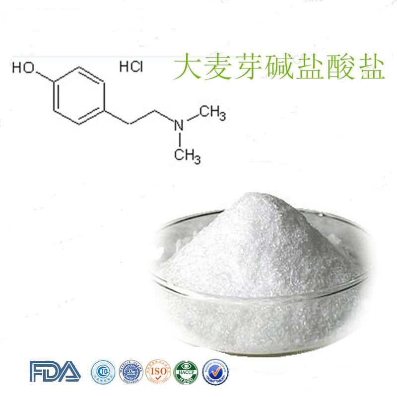 High quality Hordenine HCL GMP factory US warehouses in stock hordenine hydrochloride