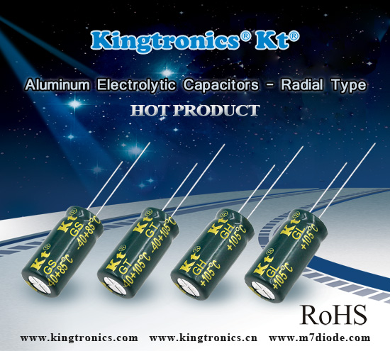 Kt Kingtronics Radial Aluminum Electrolytic Capacitors Order