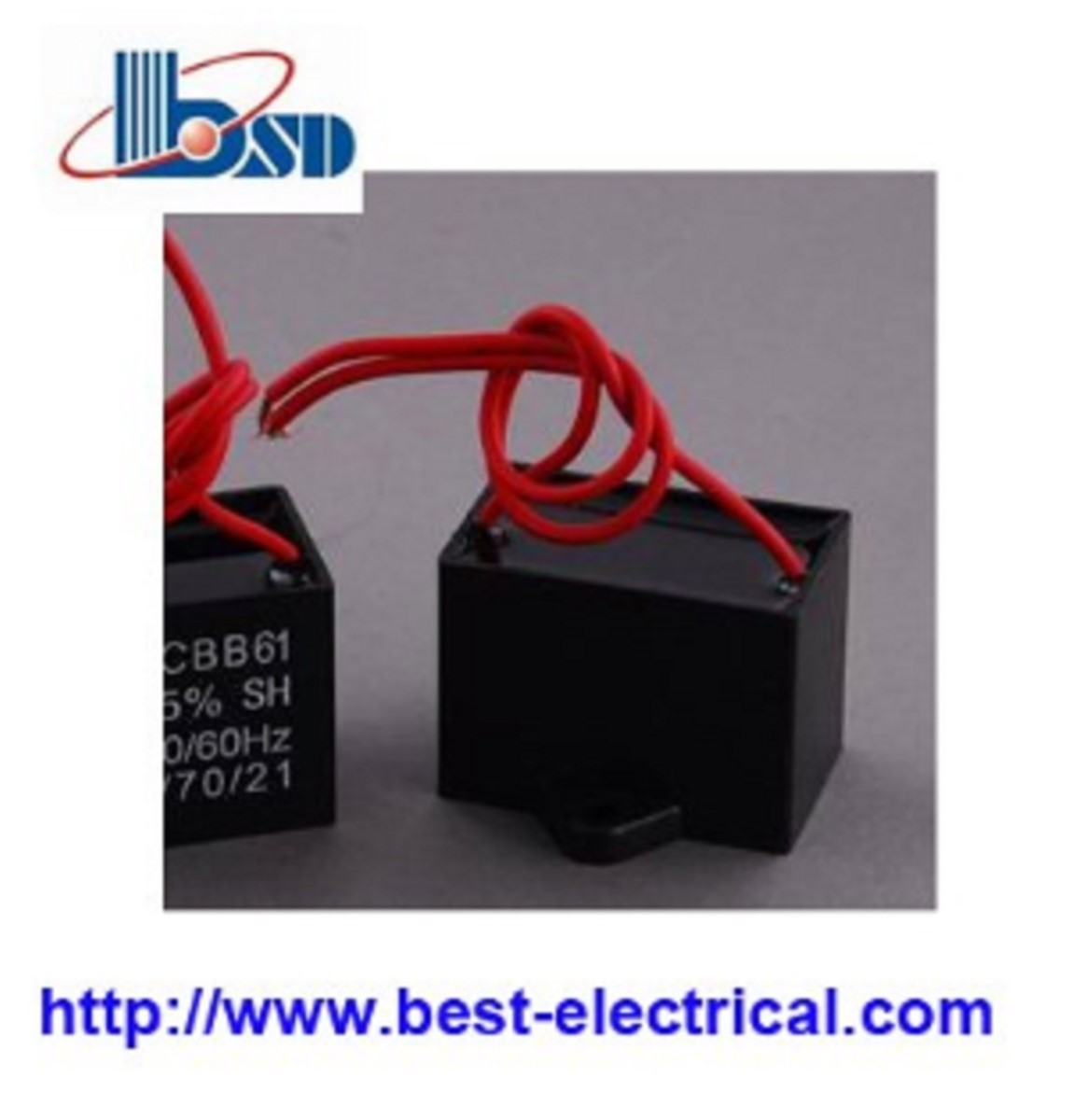 Cbb61 Motor Run fan Capacitor 125UFmotor parts