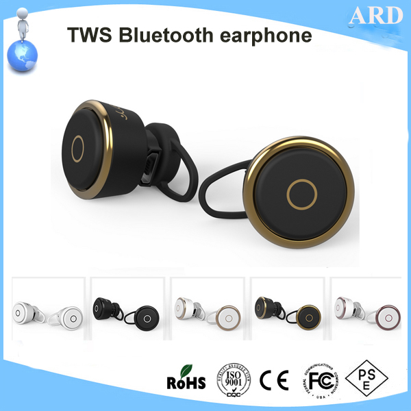 New promotional wireless handsfree true tws bluetooth earphone