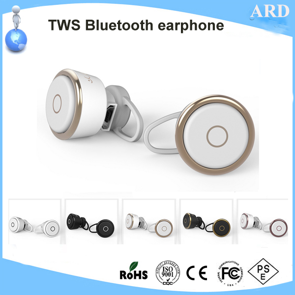 New promotional wireless handsfree true tws bluetooth earphone