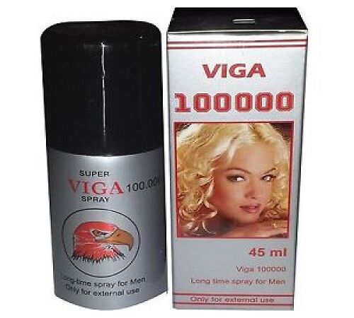 Super Viga 100000 Delay Spray For Man Longer Sex Time 45ml PRIVATE PACKAGING