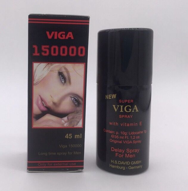 Super Viga 150000 Men Prevent Premature Ejaculation Delay Spray With Vitamin E
