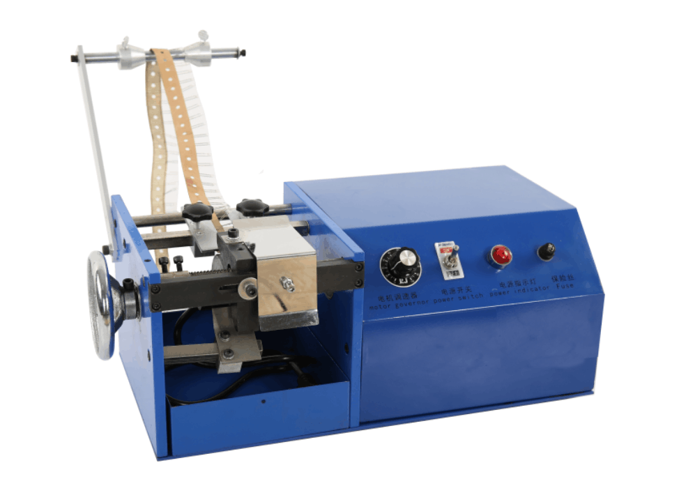 Taped capacitor lead cutting machine capacitor lead trimmer