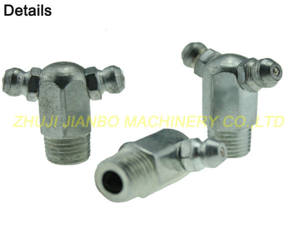 Grease Nipple M101 140Degree Angle Steel Zerk Grease Fitting