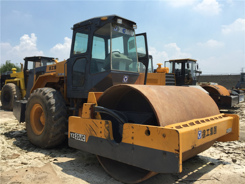 used xcmg yz20jc road roller