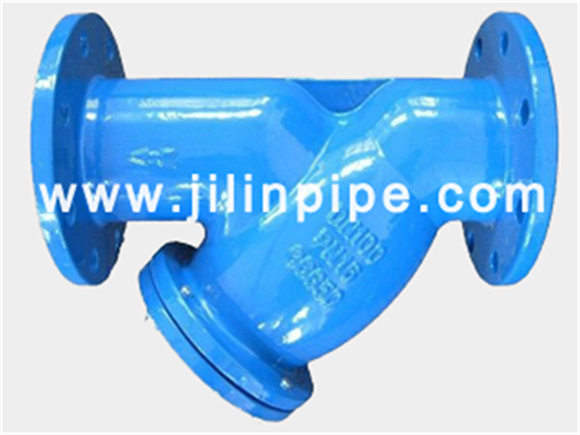 Ductile iron strainer