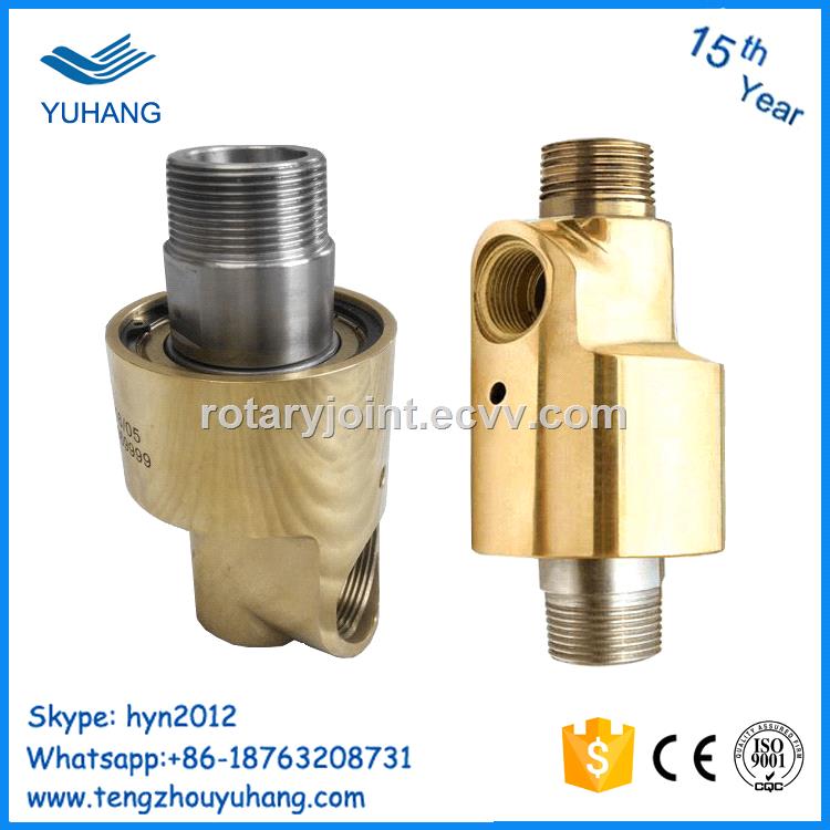 High speed high quality copper material hydraulic water rotary joint