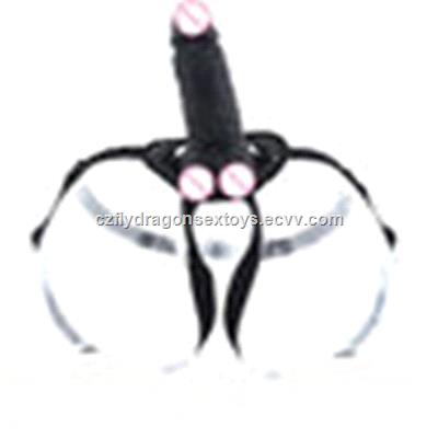 Penis with Egg Vibrator Strapon Artifical Fake DickSilicone Dildo Strap on Fake Penis for Lesbian