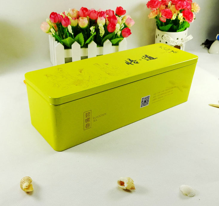Modern design tea tin box