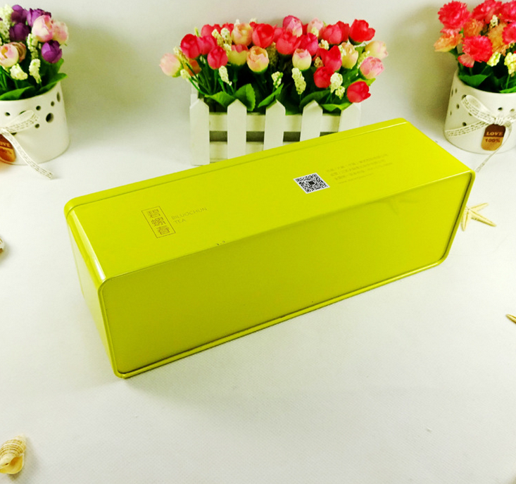 Modern design tea tin box