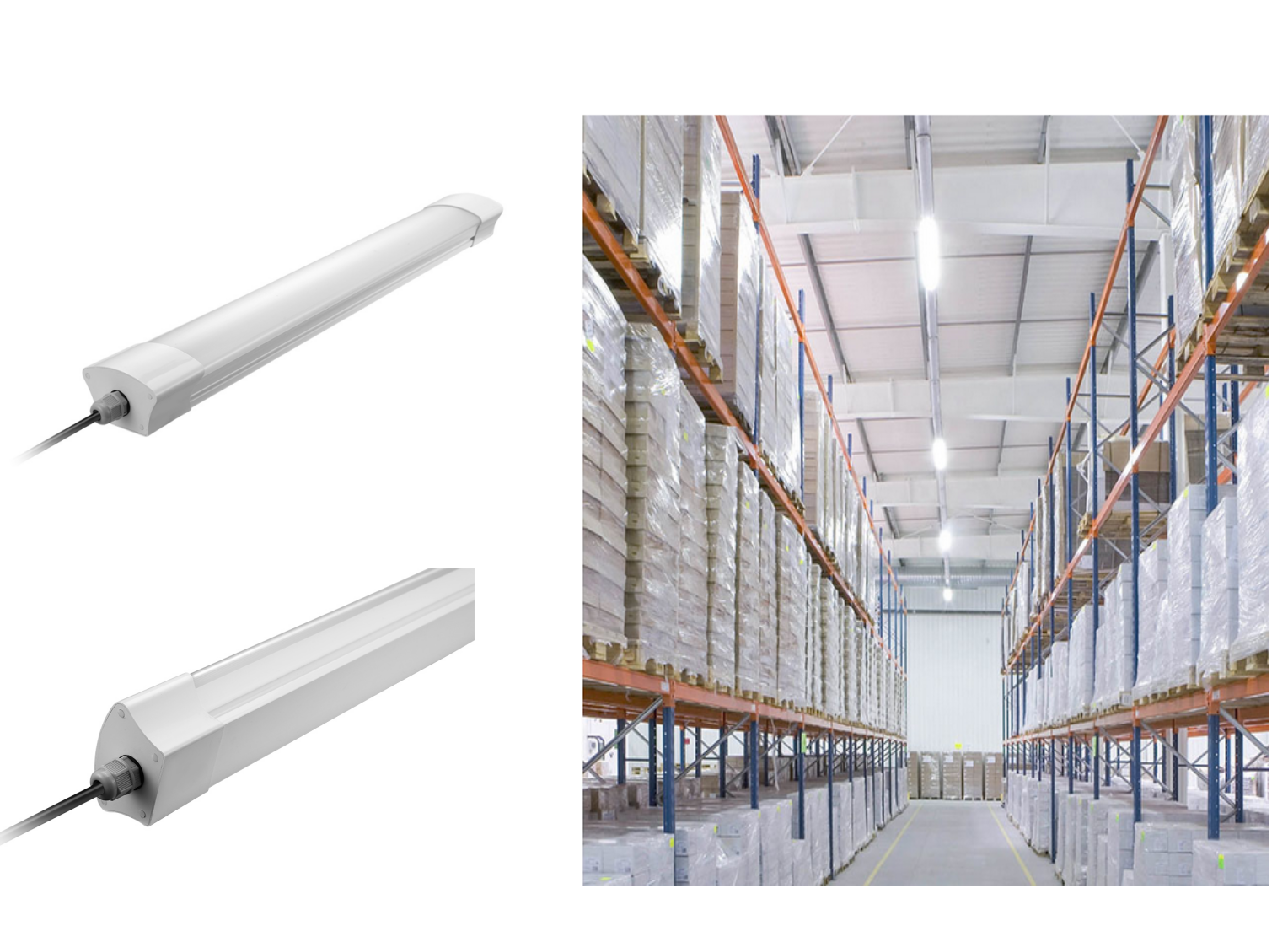 Model S 45W TriProof LED Linear Light 120lmw 130lmw