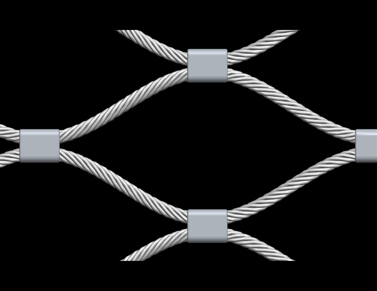 small galvanized steel wire rope clamps