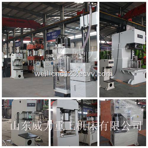 Fourpillar single drive sheet drawing hydraulic press630T hydraulic stamping machine YW27 630T