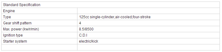 125cc Cg Motorcycle Engine