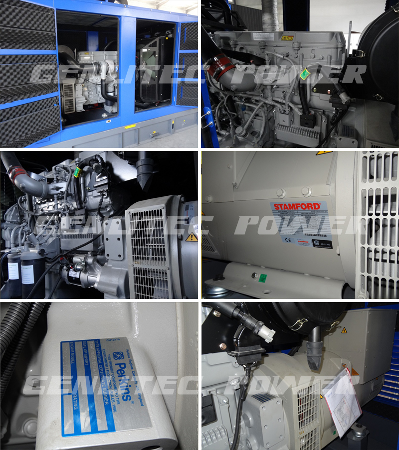 1200kw Power Generator 1500kVA Perkins Industrial Generator