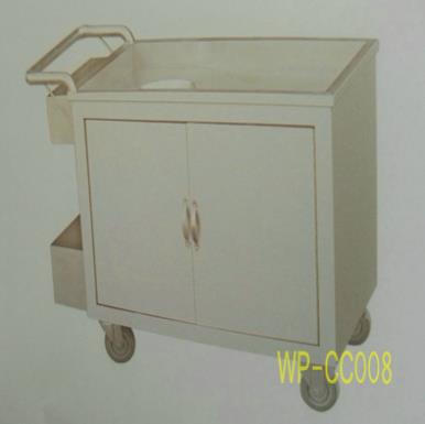 Stainless Steel Food Cleaning Cart for Commerical Kithen Dining Room Restaurant