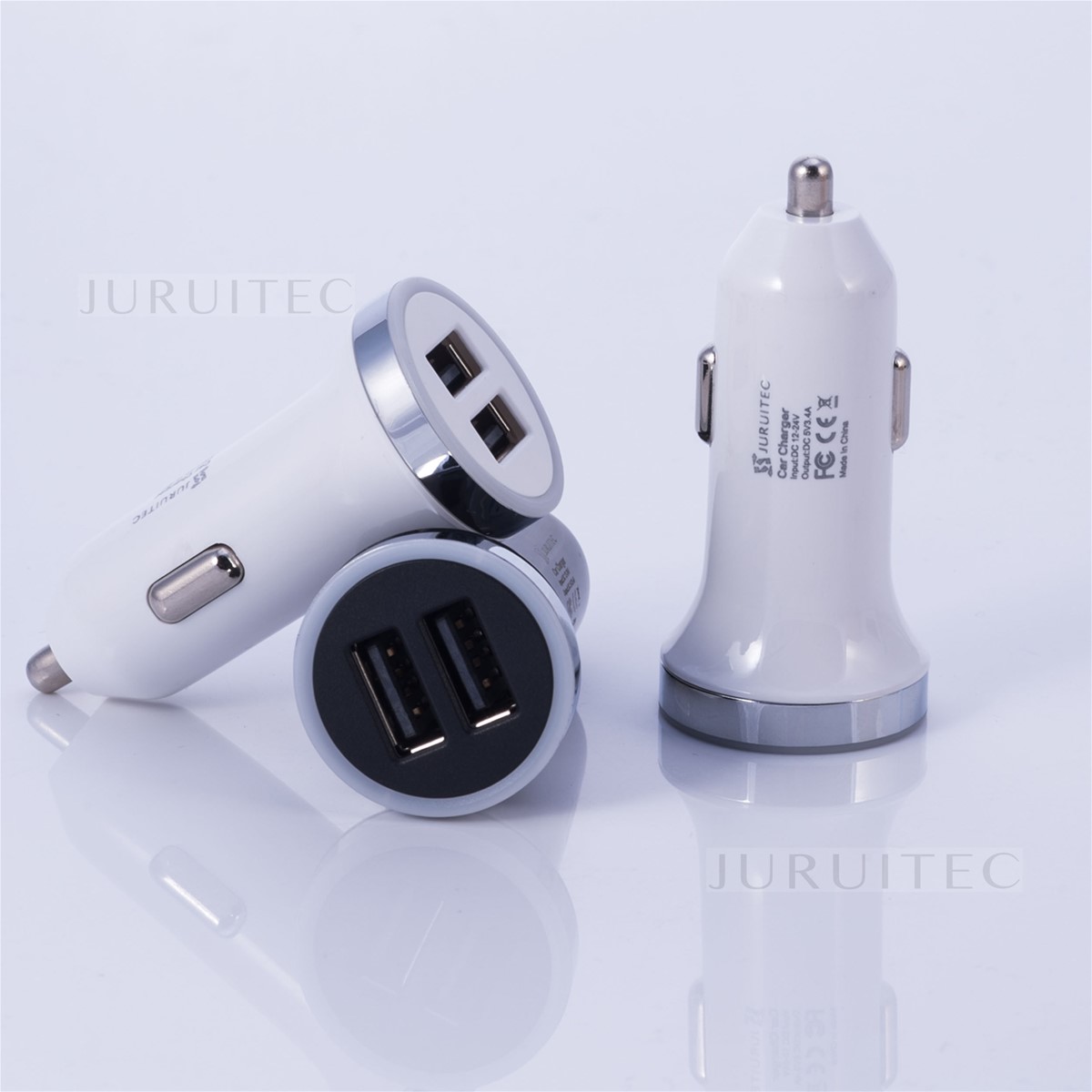 Distribution Dual Ports 24A Charger Car Mobile Phone