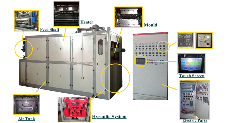 PP cup making machine