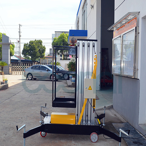 GTWY8100 8m Platform Height Mobile Hydraulic Material Lift with CEISO9001