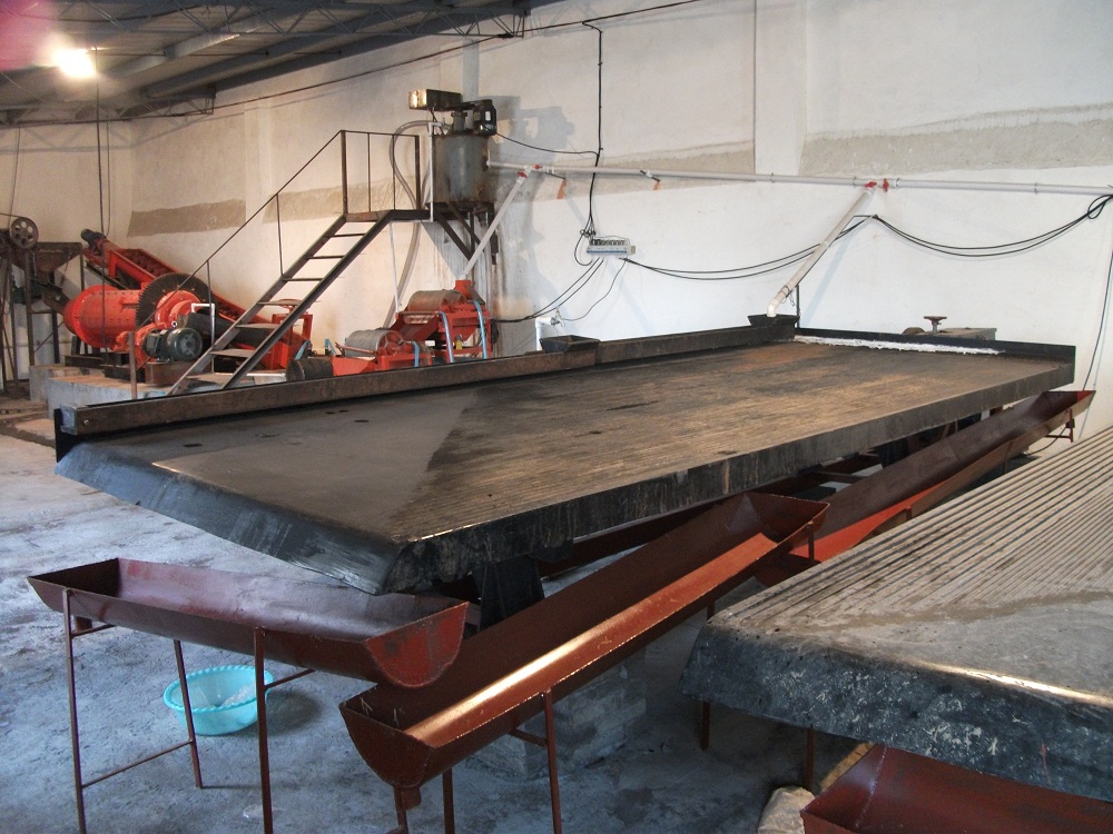 Gravity Shaking Table for Gold Ore Beneficiation