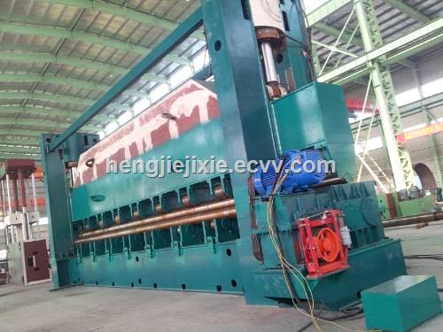 Heavy Duty Rolling Machine for Ship Building Export to Chile