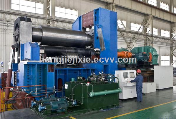 Heavy Duty Upper Roller Universal 3roller Rolling Machine for Thick Plate Rolling Tanks