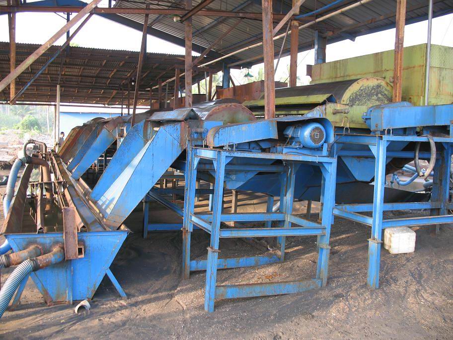 Iron ore sand separation magnetic separator
