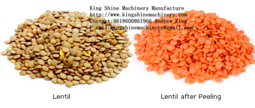 Lentil Hulling and Splitting Plant