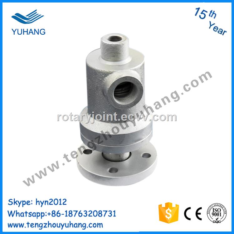 DIN ANSI JIS Flange standard high temperature steam hot oil rotary union for Pulp and paper industry