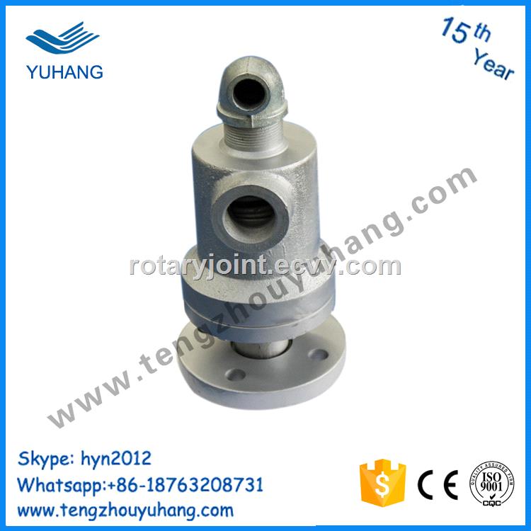 DIN ANSI JIS Flange standard high temperature steam hot oil rotary union for Pulp and paper industry