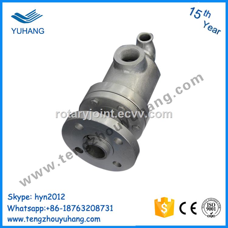 DIN ANSI JIS Flange standard high temperature steam hot oil rotary union for Pulp and paper industry