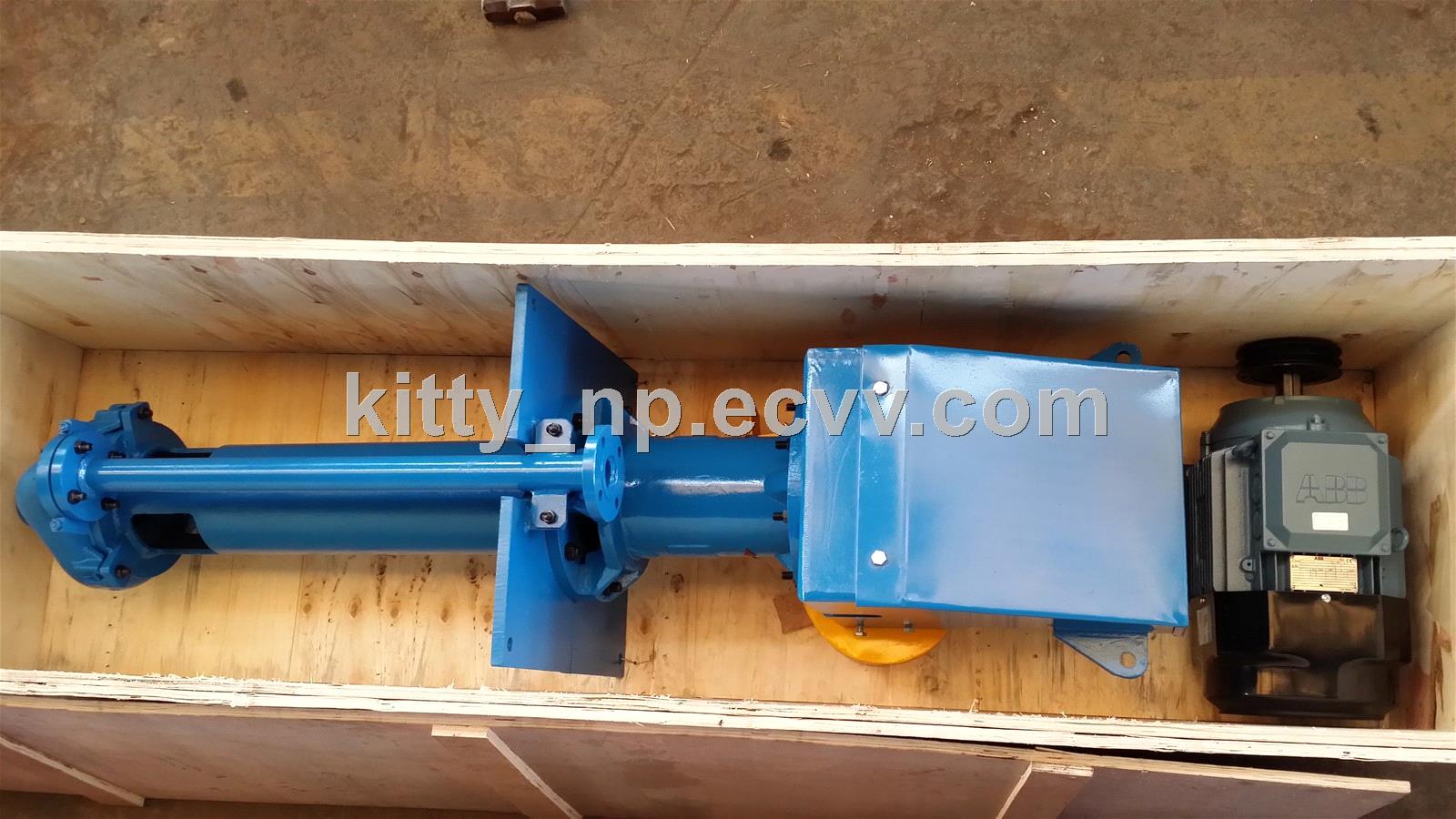 100RVSP Vertical Sump Slurry Pump