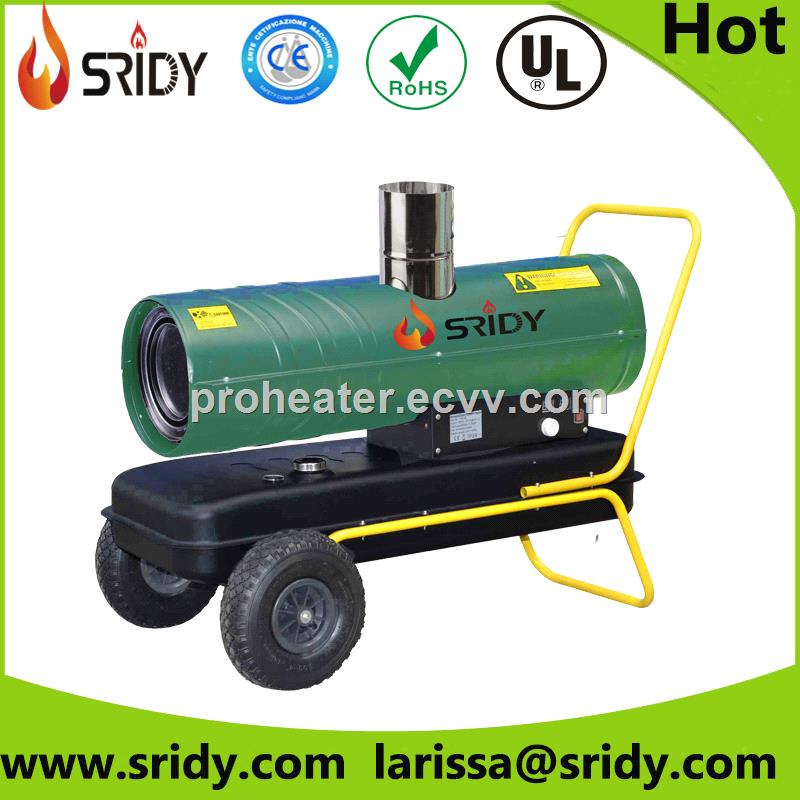 sridy heating equipments Mobile air indirect heater 30KW industrial heating machine