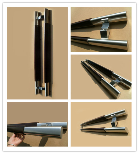 Durable in use Spade and stainless steel door handle