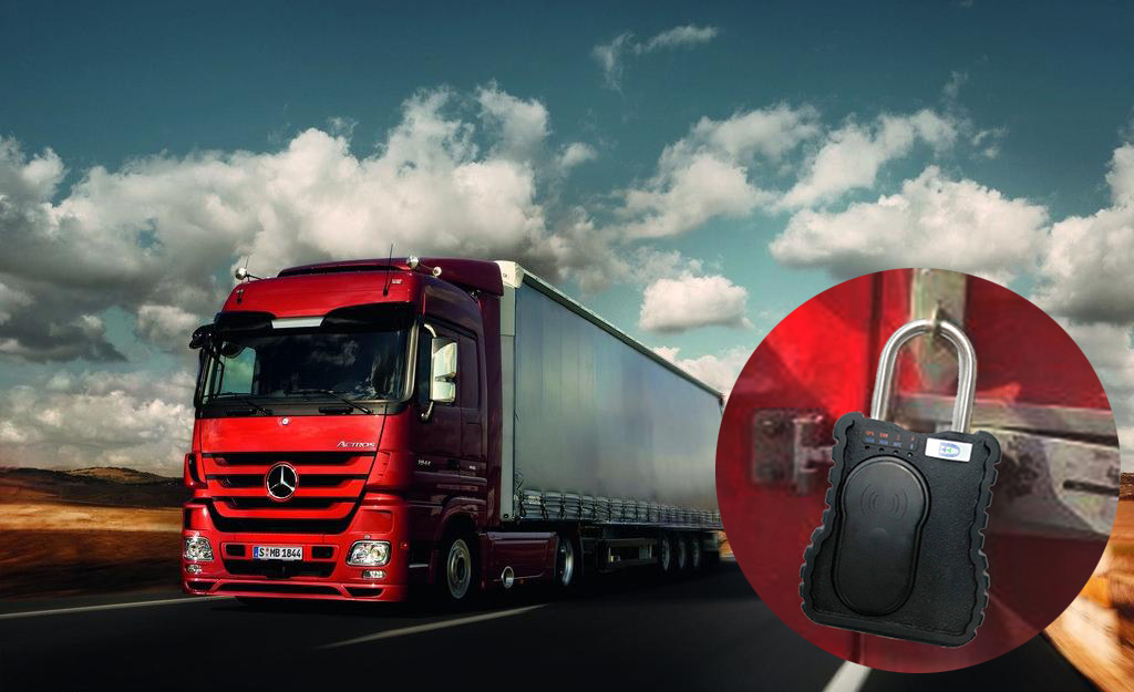 GPS tracking device for cargo transportation