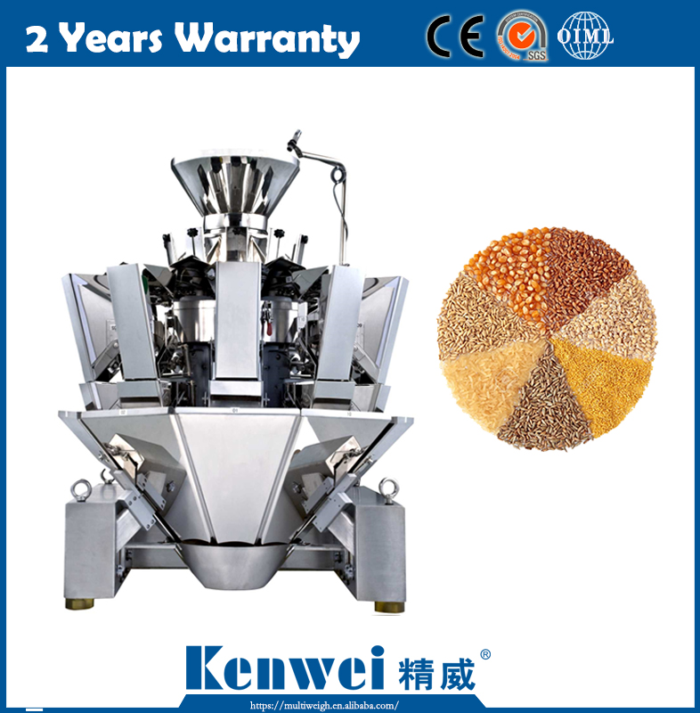 CE high speed combined multihead weigher for grain seed peanuts