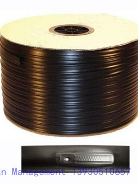 Inner flat tape plastic drip irrigation pipe