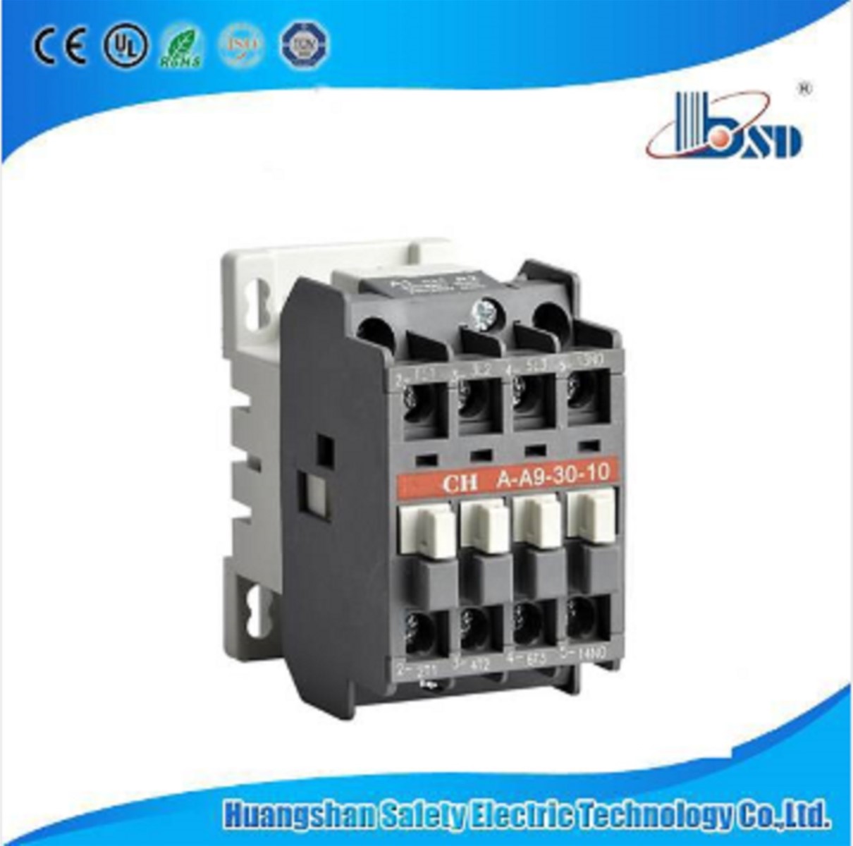 AC Magnetic Contactor Electrical Contactor Switch ProtectorLC1D series