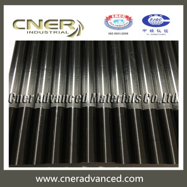 Light weight carbon fibre tapered tube for vacuum gutter cleaning pole