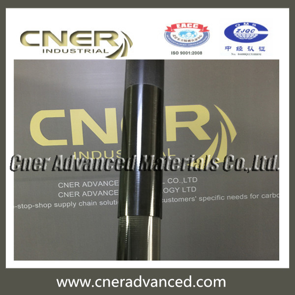 Light weight carbon fibre tapered tube for vacuum gutter cleaning pole